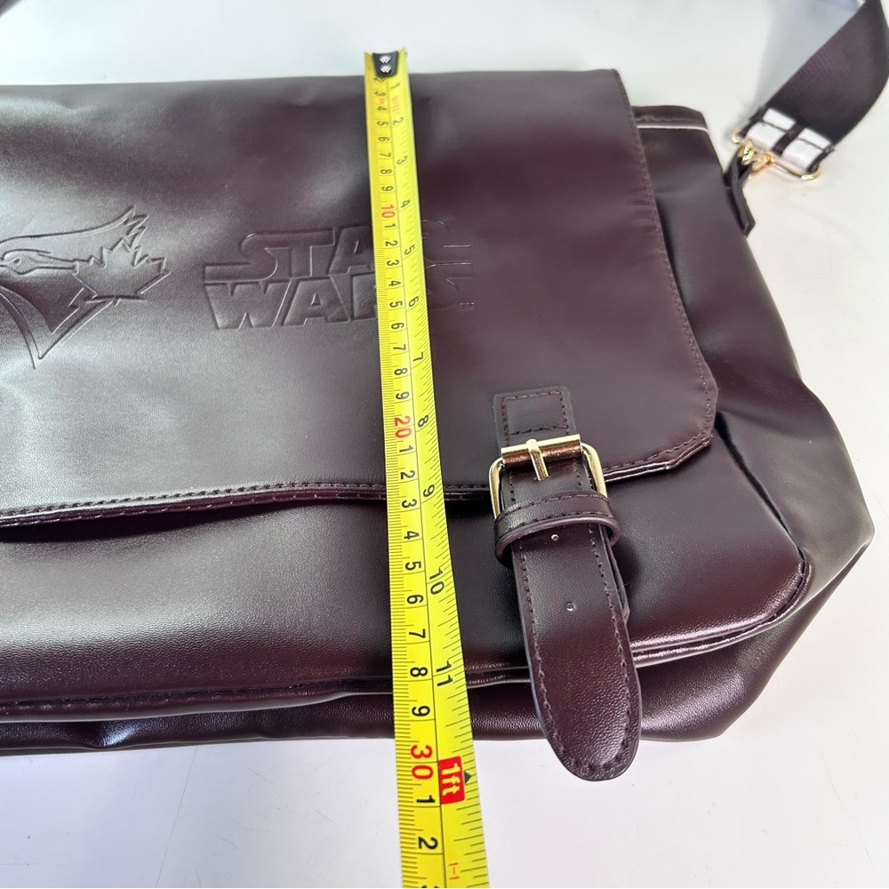 Toronto Blue Jays Star Wars Chewbacca Limited Edition Brown Messenger Bag. - Picture 7 of 13